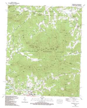 Blairsville USGS topographic map 34083h8