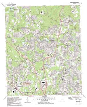 Kennesaw topo map