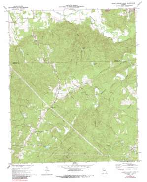 Burnt Hickory Ridge USGS topographic map 34084a7