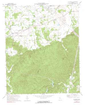 Tayorsville topo map