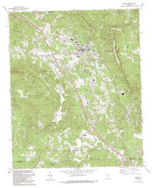 Ludville USGS topographic map 34084d4