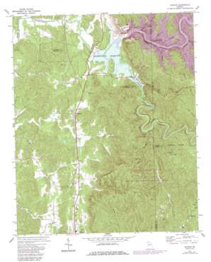 Oakman USGS topographic map 34084e6