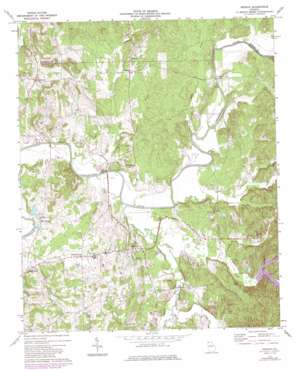Redbud USGS topographic map 34084e7