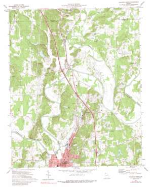 Calhoun North USGS topographic map 34084e8