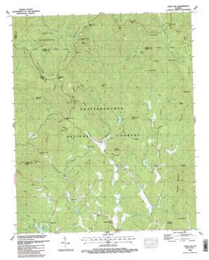 Dyer Gap USGS topographic map 34084g5