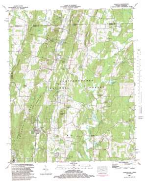 Cohutta USGS topographic map 34084h8