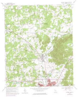 Rockmart North USGS topographic map 34085a1