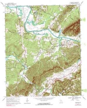 Livingston USGS topographic map 34085b3