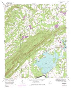 Leesburg USGS topographic map 34085b7