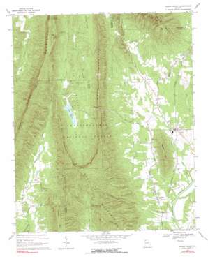 Sugar Valley USGS topographic map 34085e1