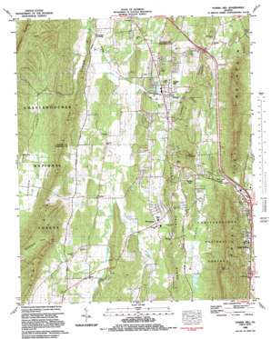 Tunnel Hill USGS topographic map 34085g1