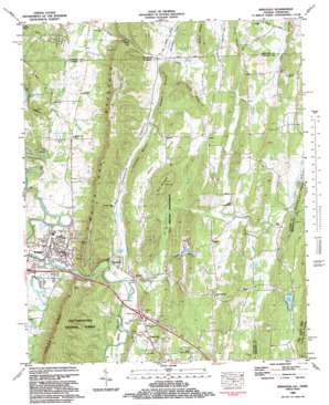 Ringgold USGS topographic map 34085h1