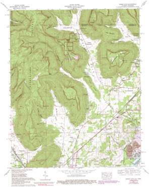 Doran Cove USGS topographic map 34085h7
