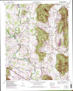 Maysville USGS topographic map 34086g4