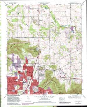 Meridianville USGS topographic map 34086g5