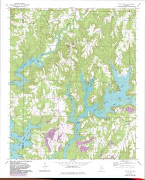 Haleyville USGS topographic map 34087a1