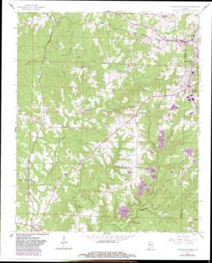 Haleyville West USGS topographic map 34087b6