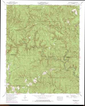 Bee Branch USGS topographic map 34087c4