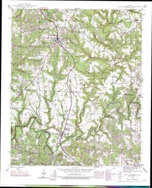 Phil Campbell topo map