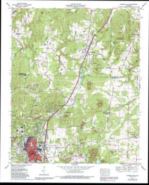 Russellville USGS topographic map 34087e6