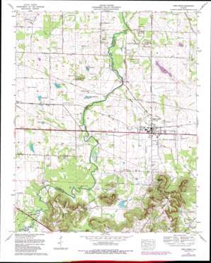 Town Creek USGS topographic map 34087f4