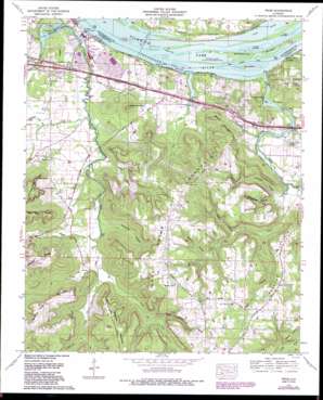 Pride USGS topographic map 34087f7