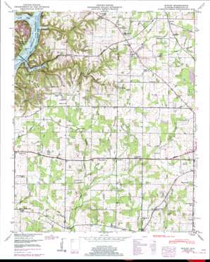 Union Hill USGS topographic map 34087g1