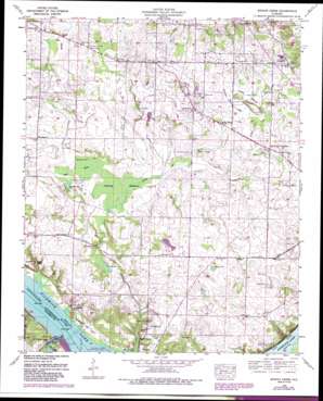 Sinking Creek USGS topographic map 34087g7