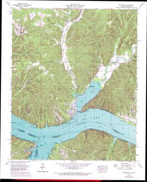 Lowryville USGS topographic map 34088h1