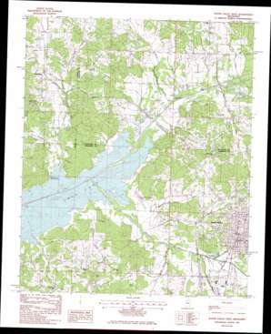 Water Valley West topo map