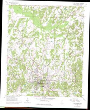 Holly Springs USGS topographic map 34089g4