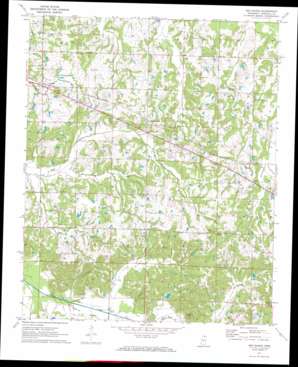 Red Banks topo map