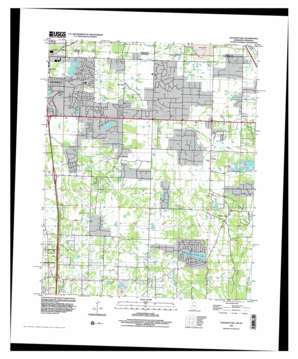 Pleasant Hill USGS topographic map 34089h8