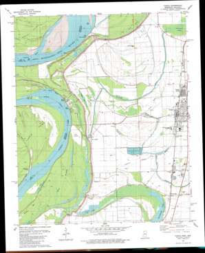 Tunica USGS topographic map 34090f4