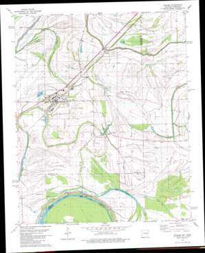 Hughes USGS topographic map 34090h4