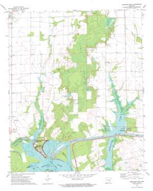 Arkansas Post USGS topographic map 34091a3