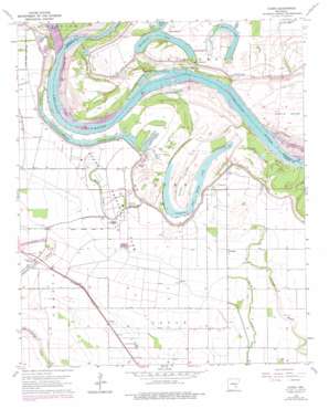 Cades USGS topographic map 34091a5