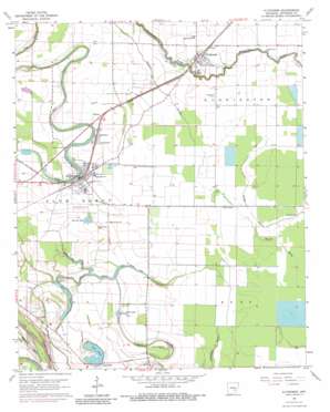 Altheimer USGS topographic map 34091c7