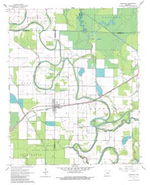 Humphrey USGS topographic map 34091d6