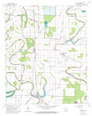 Sherrill USGS topographic map 34091d8