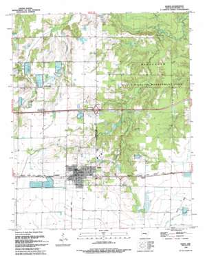 Hazen USGS topographic map 34091g5