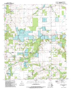 Hickory Plains USGS topographic map 34091h6