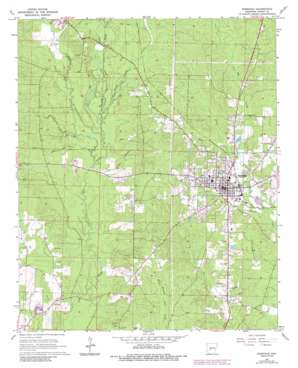 Sheridan USGS topographic map 34092c4