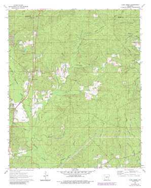 Cane Creek USGS topographic map 34092d3
