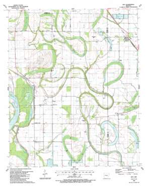 Keo USGS topographic map 34092e1