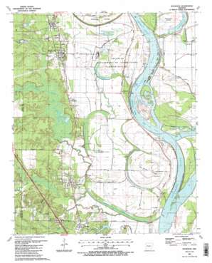 Woodson USGS topographic map 34092e2