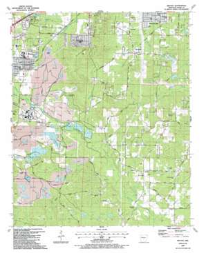 Bryant USGS topographic map 34092e4