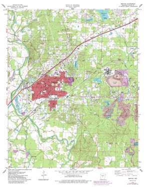 Benton USGS topographic map 34092e5