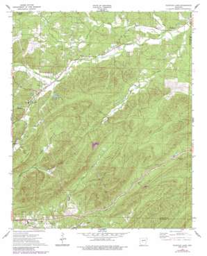Fountain Lake USGS topographic map 34092e8