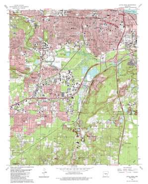 Little Rock USGS topographic map 34092f3